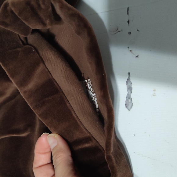 Blue and brown Petter Pan collar short Set size 2t brand  Chabré - Picture 4 of 6